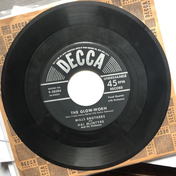 Mills Brothers After All Vinyl 45 Record '52 - Picture 4 of 5